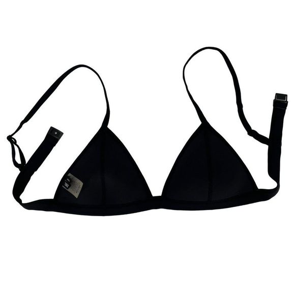 Triangl Ollie Penny Wanderlust Mesh Overlay Neoprene Bikini Blue Black Small - Picture 6 of 10